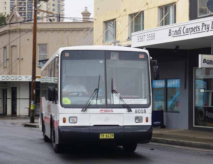 Telfords Mercedes O305 Coachworks Orana 8018